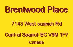 Brentwood Place 7143 West Saanich V8M 1P7